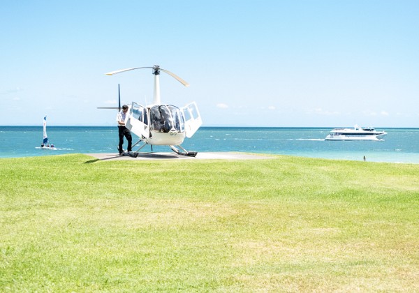 Moreton Island helicopter (Leah's photos)