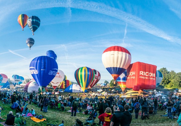 Bristol Balloon Fiesta, August 2018