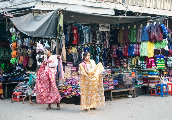 Mandalay 2 Zaycho market